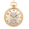 Patek Philippe 44mm Pocket Watch Lepine Power Reserve Yellow Gold