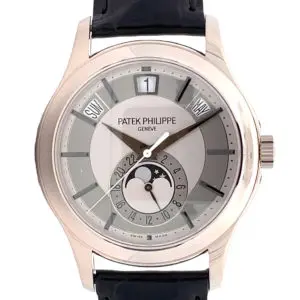 Patek Philippe 40mm “Grey Dial” Annual Calendar White Gold front