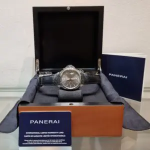 PAM 1274 watch grey dial set