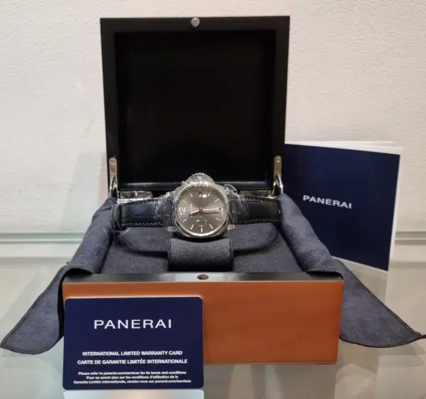 PAM 1274 watch grey dial set