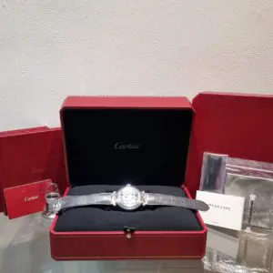 Cartier 41mm Pasha De Cartier Skeleton ADLC Steel in box