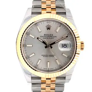 Rolex Datejust 41mm Oystersteel and Yellow Gold front