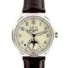 Patek Philippe 40mm Perpetual Calendar “Cream Dial” White Gold front