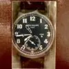 Patek Philippe 42mm Calatrava Pilot Travel Time White Gold front