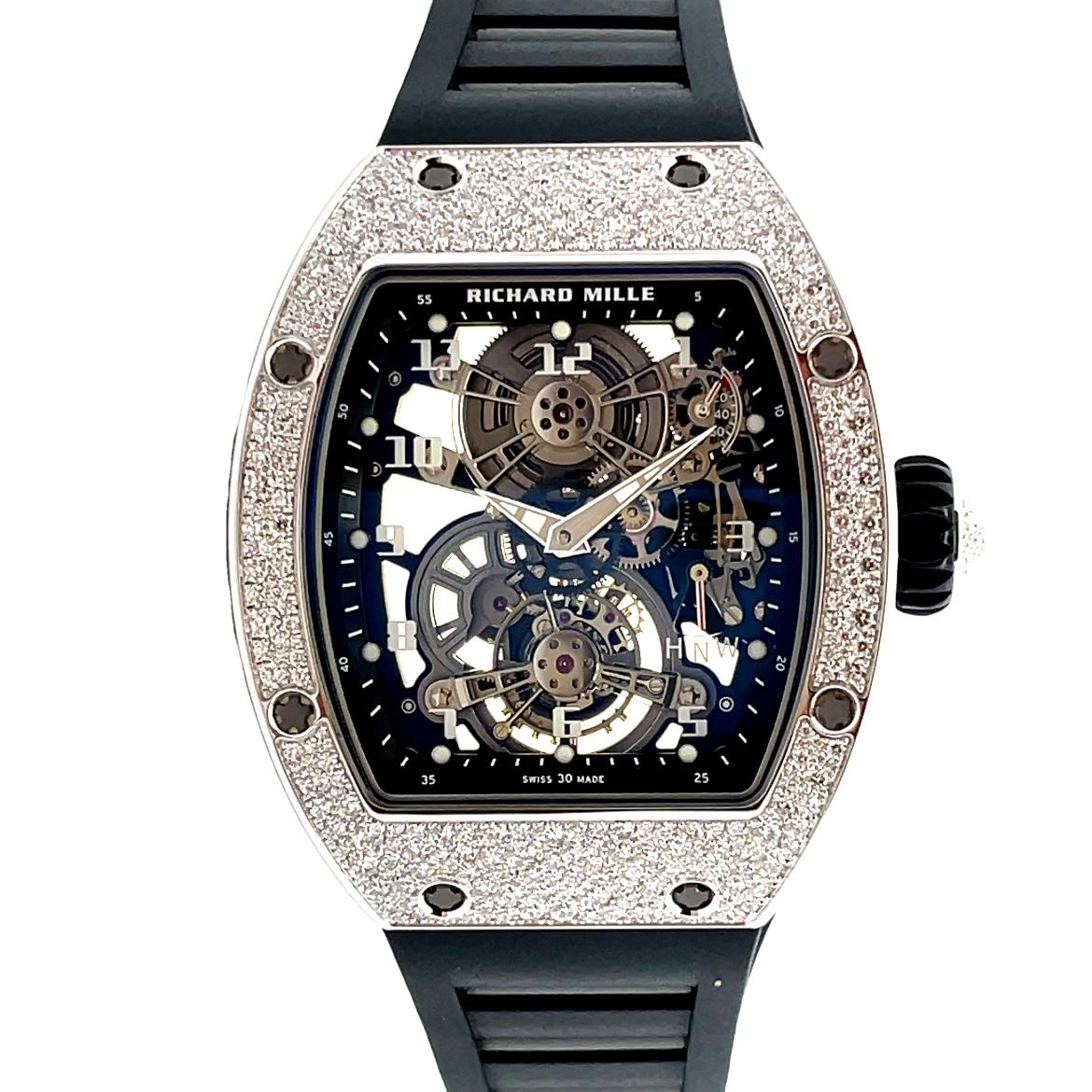 Richard Mille 48.15 x 40.1mm Manual Winding Tourbillon Snow