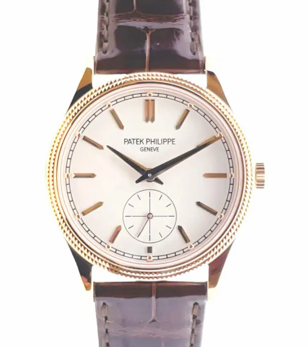 Patek Philippe 39mm Calatrava Rose Gold front