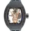 Richard Mille 42.7 x 49.9mm Manual Winding Flying Tourbillon (Limited 50pcs) Carbon TPT & Titanium front