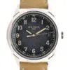 Patek Philippe 40mm Calatrava Charcoal Gray Dial White Gold front