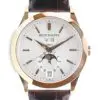 Patek Philippe 38.5mm Annual Calendar Moon Phases Rose Gold front