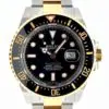 Rolex 43mm Sea-Dweller “Black Dial” Two-Tone Oystersteel and Yellow Gold front