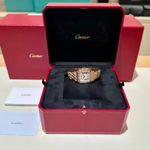 Cartier Ladies 27 x 36mm Panthere De Cartier Medium Model Rose Gold in box