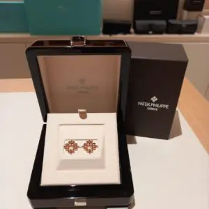 Patek Philippe Calatrava Cross Cufflinks Rose Gold in box