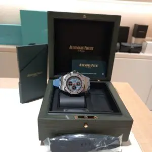 Audemars Piguet 42mm Royal Oak Offshore Chronograph Steel in box