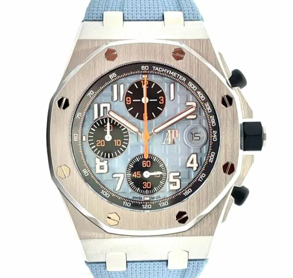 Audemars Piguet 42mm Royal Oak Offshore Chronograph Steel front