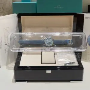 Patek Philippe 37.5mm Ladies “Singapore Edition” Limited 400pcs Pilot Calatrava Travel Time Steel in box