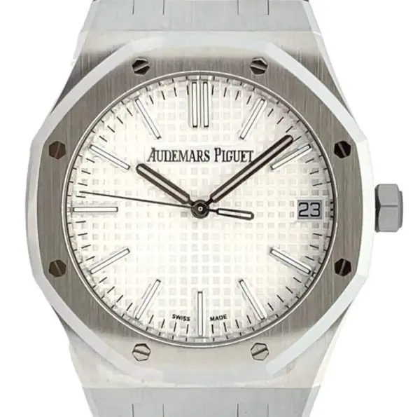 Audemars Piguet 41mm Royal Oak ”White Dial” Stainless Steel