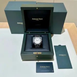 Audemars Piguet 41mm Royal Oak ”White Dial” Stainless Steel