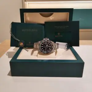 Rolex 40mm GMT Master II “Sprite” Oystersteel Stainless Steel