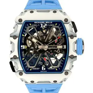 Richard Mille 43.15mm X 49.95mm Automatic Rafael Nadal White Carbon TPT and Quartz TPT 